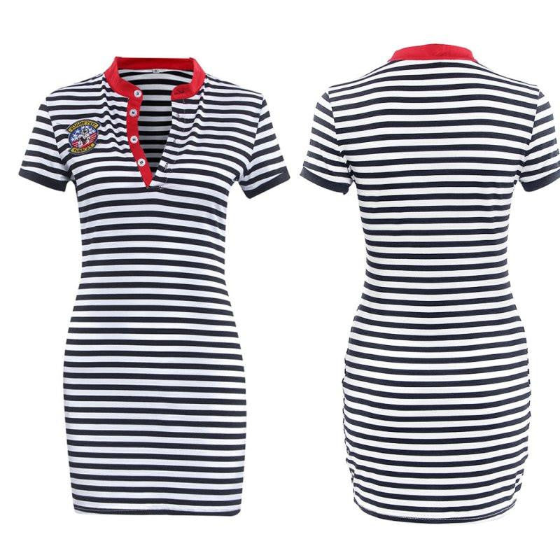 WJ Solid Dresses Four Size vestidos Women Clothing Casual Bodycon Knee-Length Summer Dress