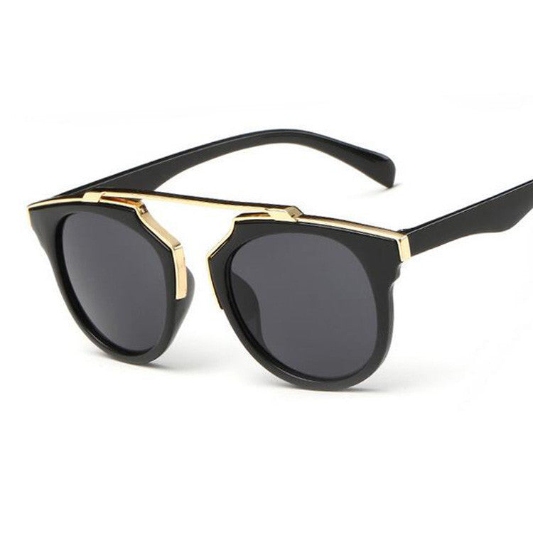 Fashion Plastic Wrap Metal Cat Eye Glasses Vintage Sunglasses Women Men Brand Designer Coating sunglass gafas - CelebritystyleFashion.com.au online clothing shop australia