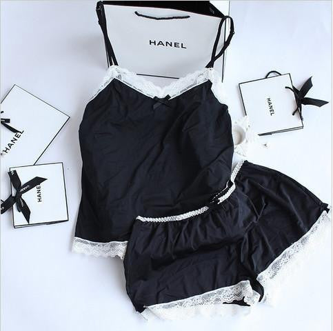 Womens Pajamas Lace Women Pajamas Set Clothing for Women Clothing Lady lovely Cute pajamas for women's Sleepwear