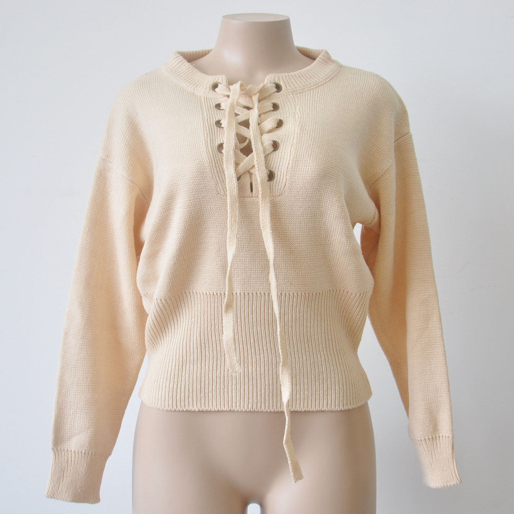 Knitted Sweater And Pullover Sexy V Neck - CELEBRITYSTYLEFASHION.COM.AU - 2