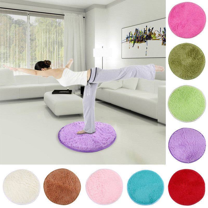 Online discount shop Australia - Approx 40cm*2cm Home Decor Bedroom Mat Door Floor Carpet Puzzle Mat Round Foam Rug Non Slip Shower Mats