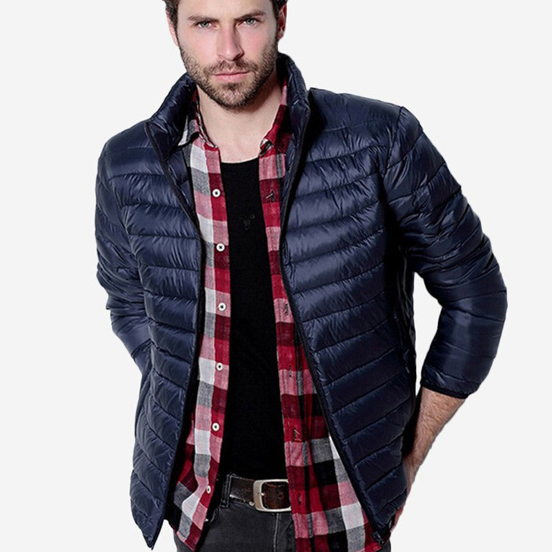 Online discount shop Australia - Mens Duck Down Jacket Men Solid Breathable Jackets Men Outdoors Coats Parka chaqueta hombre Plus Size 3XL