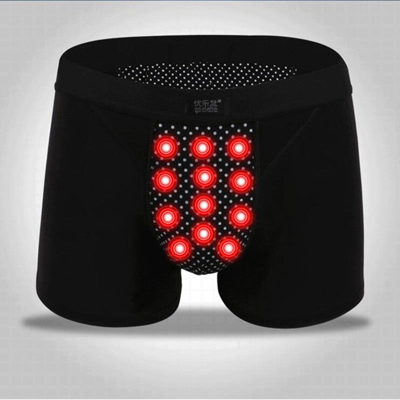 Online discount shop Australia - Hot Men's Tourmaline Underwear Men Magnetic Health Boxer Shorts Cotton Breathable Body Sculpting Boxer Plus Size Underpants