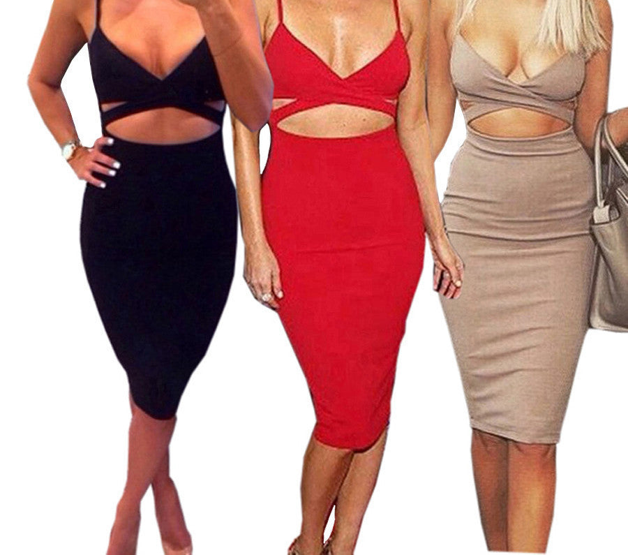 Online discount shop Australia - Ladies Women Sleeveless Sexy False 2 Piece Set Bandage Bodycon Dress Women White Black Club Summer Dress