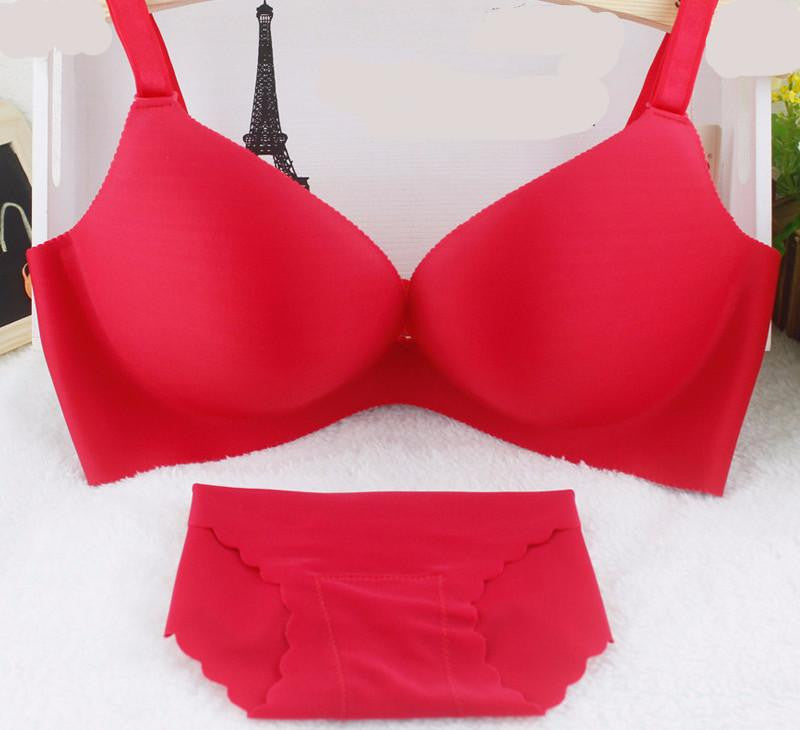 Underwear Vs Secret Women Bra Set Female Seamless Bra And Panty Set Plus Size Fashion Push Up Bra Lingerie