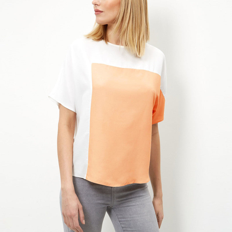 Plus Size Fashion Patchwork Chiffon Women Blouses Basic Vintage Casual Translucence Tops Shirt 5XL 6XL XXXXL