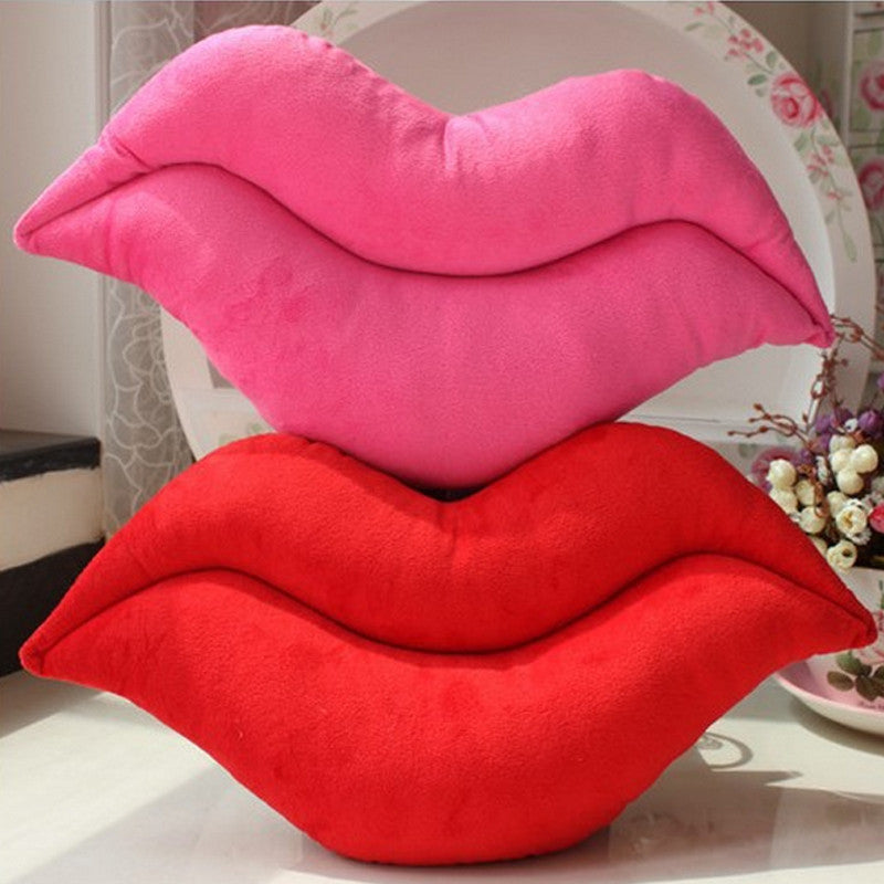 Online discount shop Australia - Hot New Creative Novelty Funny Cushion Pink Red Lip Plush Toy Throw Pillow For Couch Soft Gift Bed Home Decoration V995