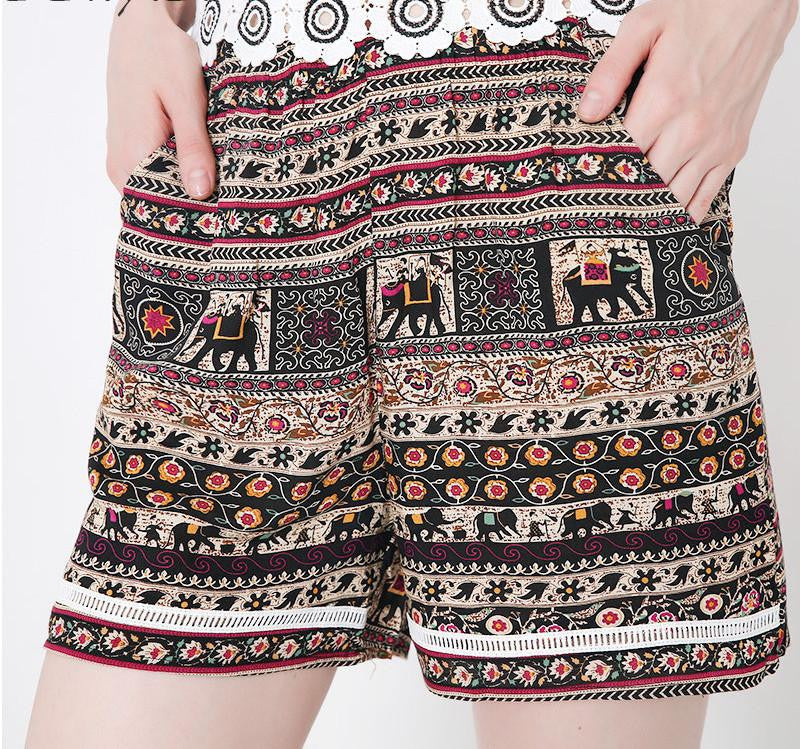 Shorts Women ing Loose Lace Casual Broadcloth arrived Women's Short woman Baggy Elastic Waist