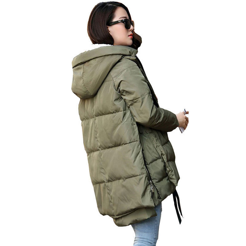 Online discount shop Australia - Coats And Jackets Woman Down Casual Jacket Plus Size M-XXXL Hooded Coat Long Style Parka Womens Jackets WC747