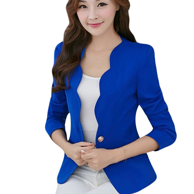 Online discount shop Australia - Cueca Casual  Jacket Women Slim Short Design Suit Jackets Office Women Coat Clothing Vestidos