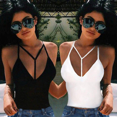 Fashion Women Bra Tank Tops Bustier Bra Vest Crop Top Bralette Blouse - CelebritystyleFashion.com.au online clothing shop australia