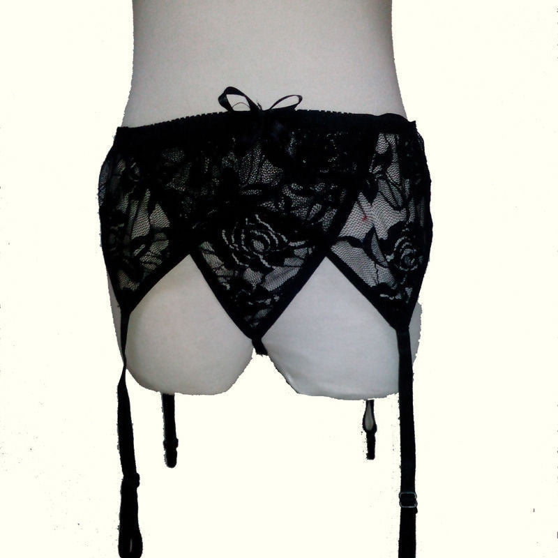 Lace Garter Belt Garterbelt Black Red White