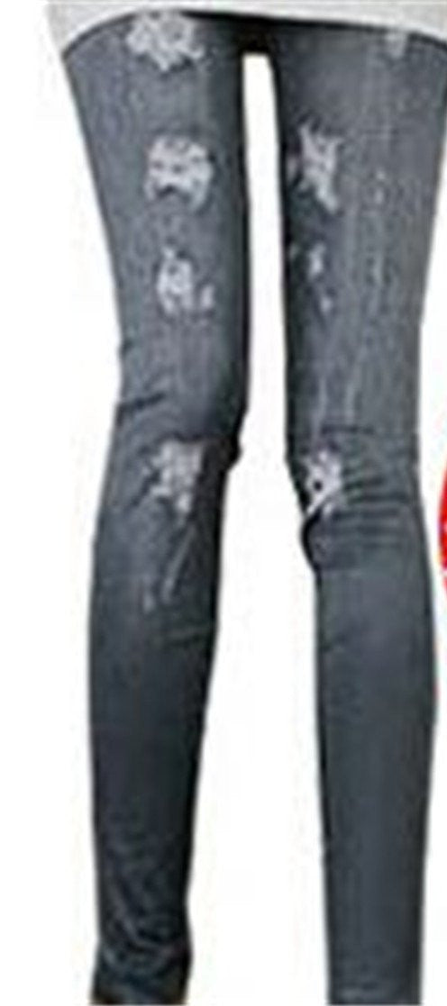 Women Lady Casual Jeans Skinny Jeggings Stretchy Slim Leggings Trousers