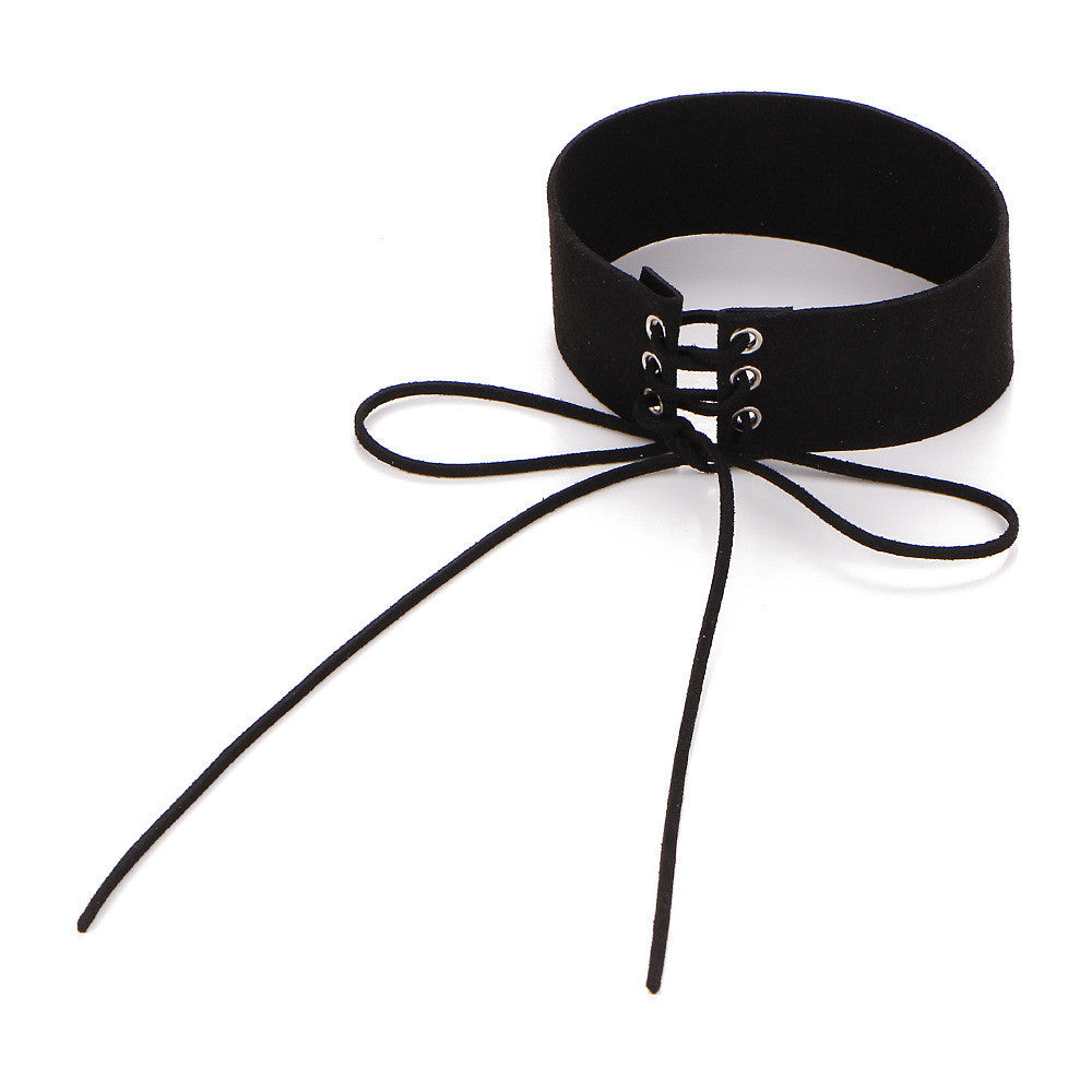 3 Colors Velvet Leather Necklace Choker Collar Kim Kardashian Style - CelebritystyleFashion.com.au online clothing shop australia