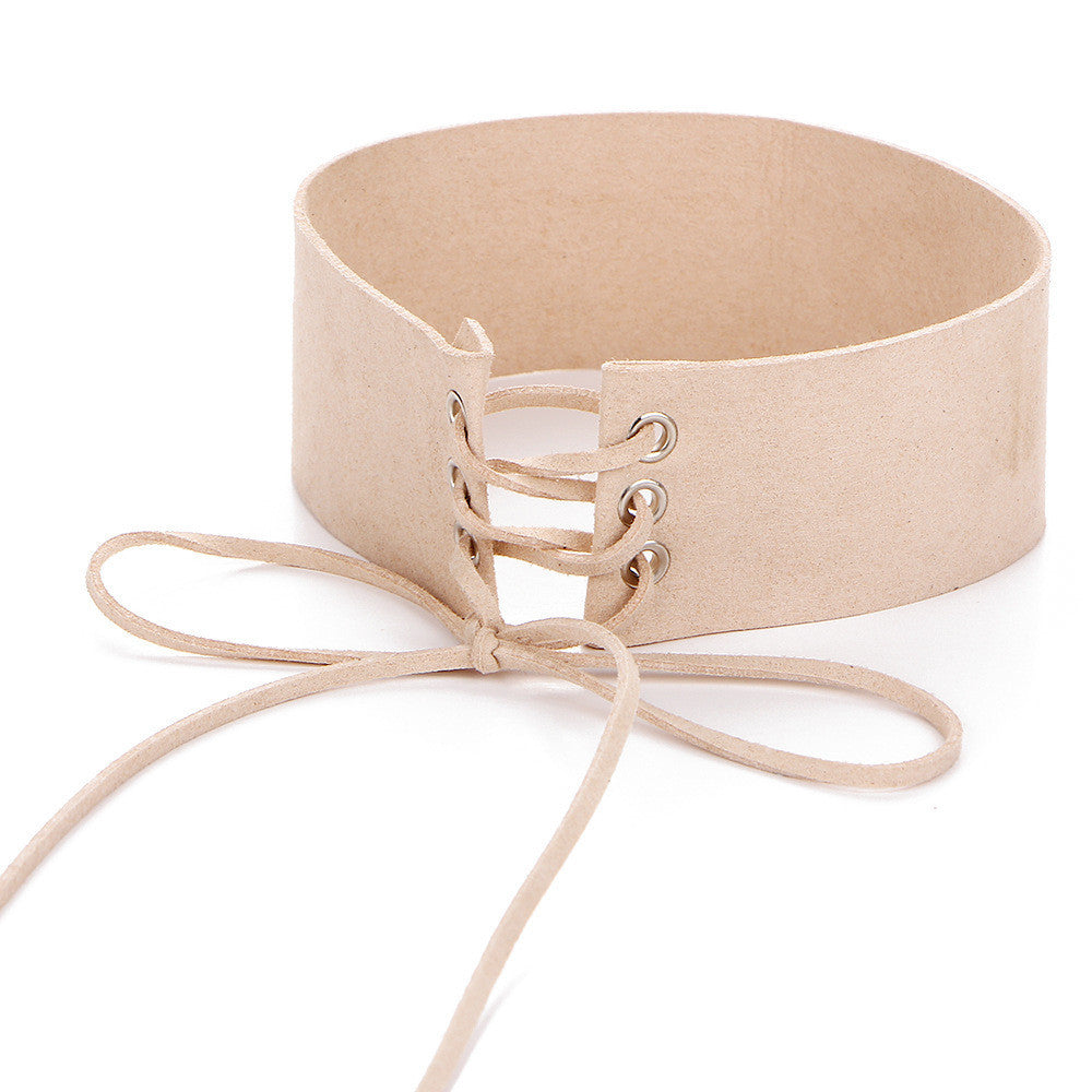 3 Colors Velvet Leather Necklace Choker Collar Kim Kardashian Style - CelebritystyleFashion.com.au online clothing shop australia