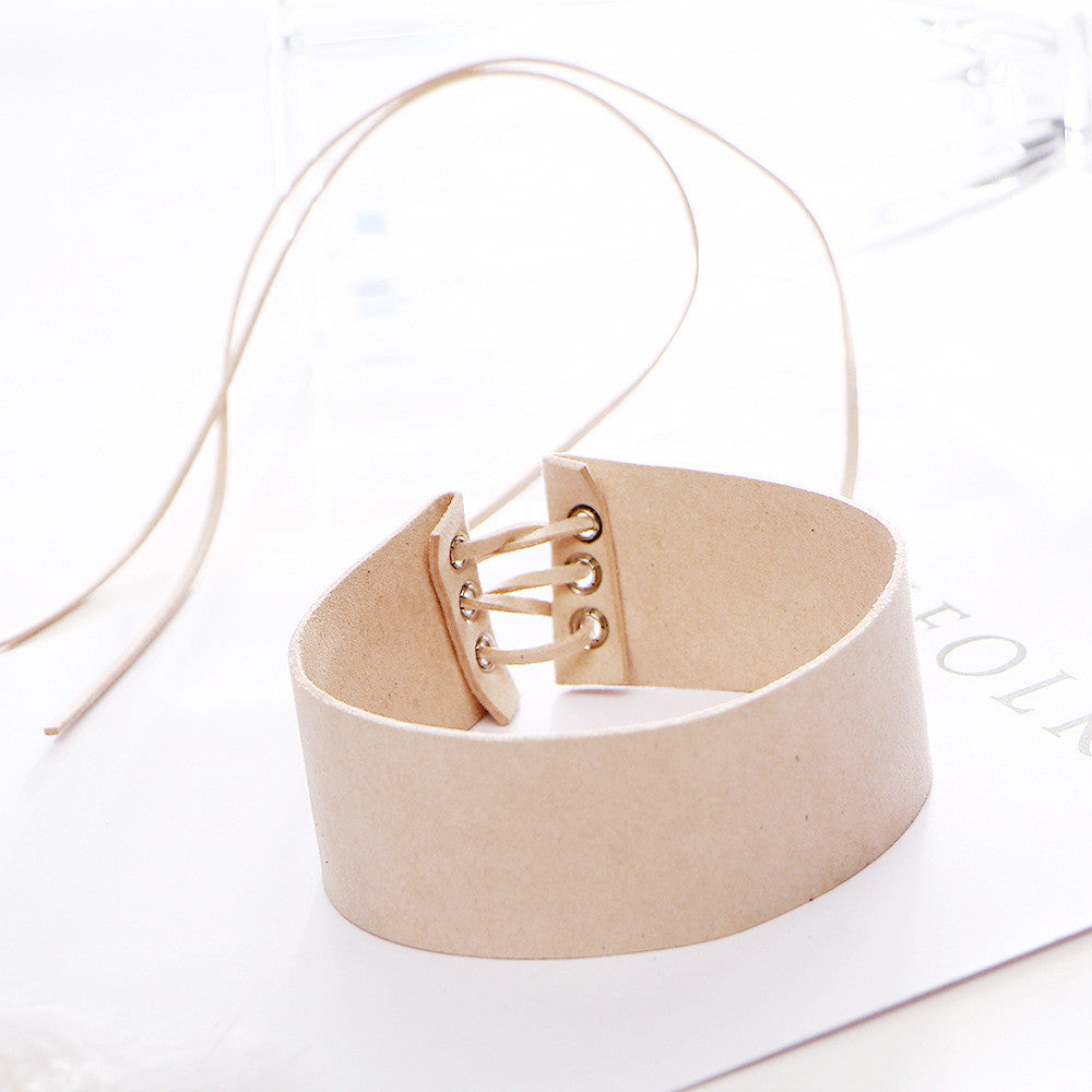 3 Colors Velvet Leather Necklace Choker Collar Kim Kardashian Style - CelebritystyleFashion.com.au online clothing shop australia