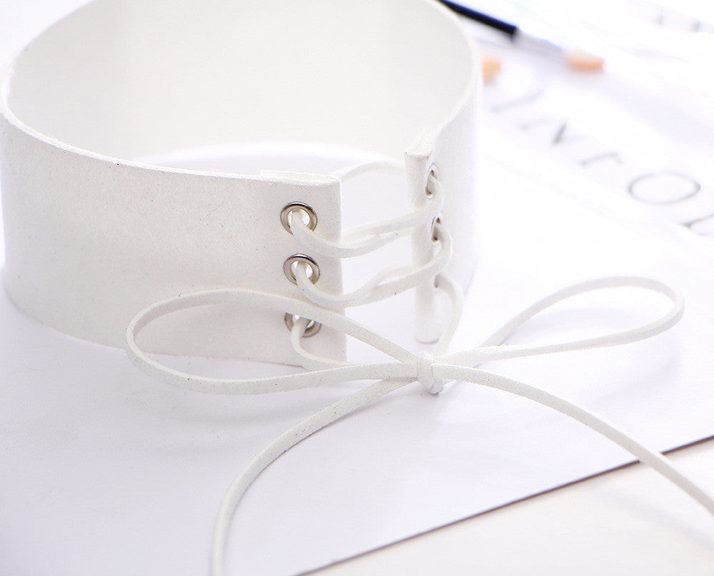 3 Colors Velvet Leather Necklace Choker Collar Kim Kardashian Style - CelebritystyleFashion.com.au online clothing shop australia