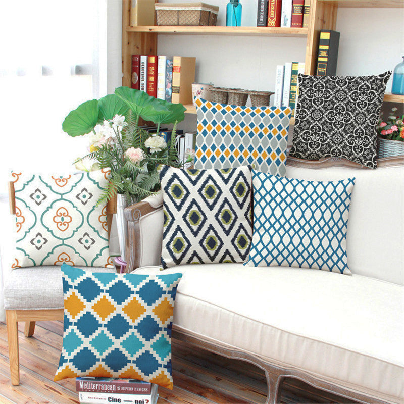 Nordic style Striped Plaid geometry Cushion without inner Home Decor Sofa Chair Seat Decorative Throw Pillow