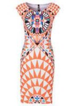 Cakes Summer None Print Sleeveless Sheath O-Neck Natural Knee-Length Dress Sexy Casual2249 - CelebritystyleFashion.com.au online clothing shop australia