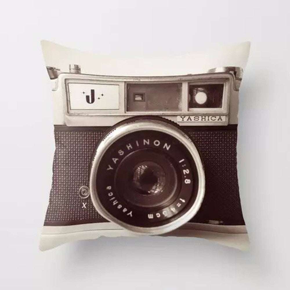 Online discount shop Australia - 3D Digital Camera Printed Pillowcase Art Bedroom A Living Room Cushion Home Decor Car Sofa Decorative Cushion