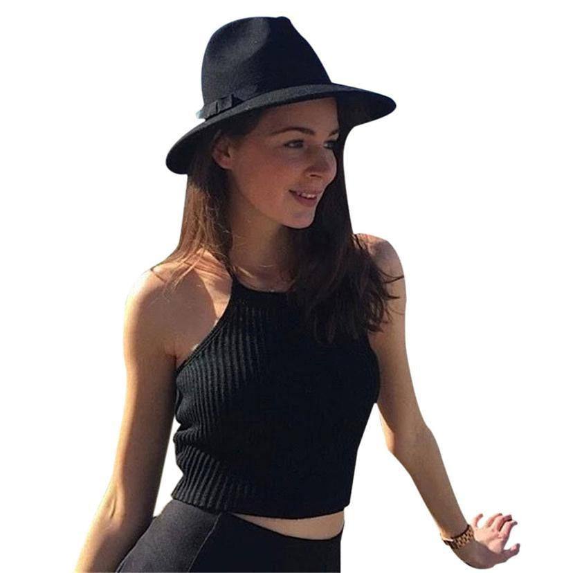 Women Crop Top Brandy Melville Camis Fashion Solid Knitted Vest Sleeveless Tank Tops cropped
