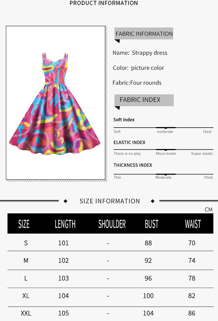 Pink Dress Women Movie Dresses Cosplay Costume Princess Dress Halloween Party-Dollar Bargains Online Shopping Australia