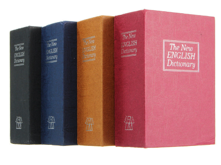 Security Simulation Dictionary Book Case Home Cash Money Jewelry Locker Secret Safe Storage Box With Key Lock Small Medium Size