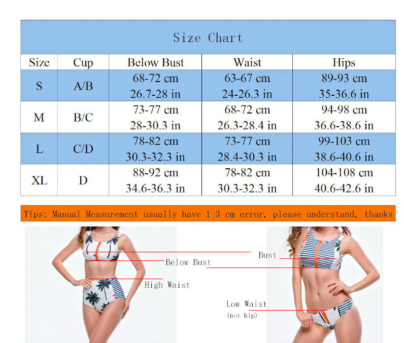 P&j Brazilian Style Bikinis set Wear Lady Swimwear Print Hater Push Up Women Swimsuit Bathing Suit Sexy Brazilian Bikini Set-Dollar Bargains Online Shopping Australia