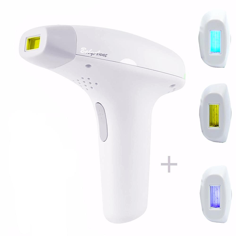 3 in 1 Armpit hair Bikini IPL Laser Permanent Hair Removal System Epilation Removal Acne Photorejuvenation bulb flash 100-240V-Dollar Bargains Online Shopping Australia