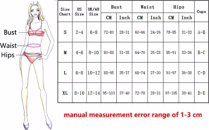 Swimwear Bikini Sexy Beach Swimwear Ladies Push Up Swimsuit Bathing Suit Brazilian Bikini set maillot de bain-Dollar Bargains Online Shopping Australia