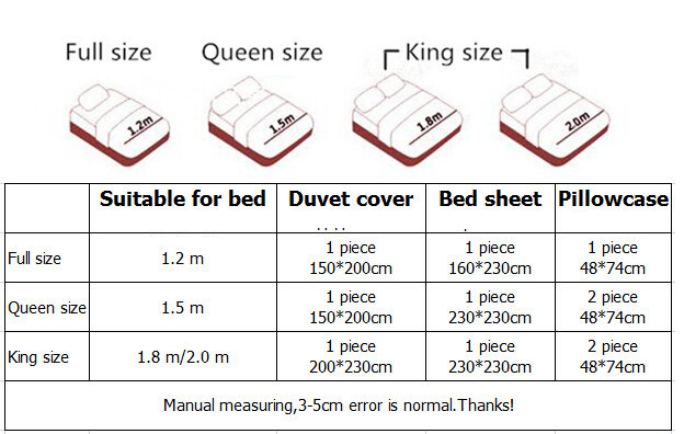Summer bedding set Full/Queen/King size bed set duvet cover set reactive printed bed linen flat sheet bedclothes.-Dollar Bargains Online Shopping Australia