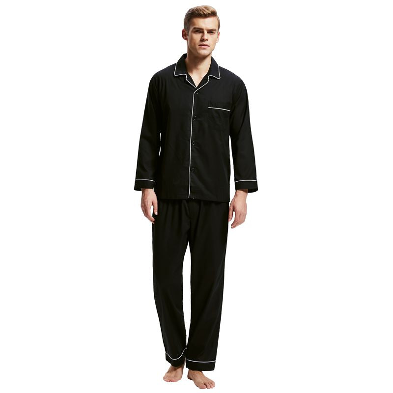 Mens Silk Satin Pajamas Pyjamas Set Sleepwear Set Loungewear-Dollar Bargains Online Shopping Australia