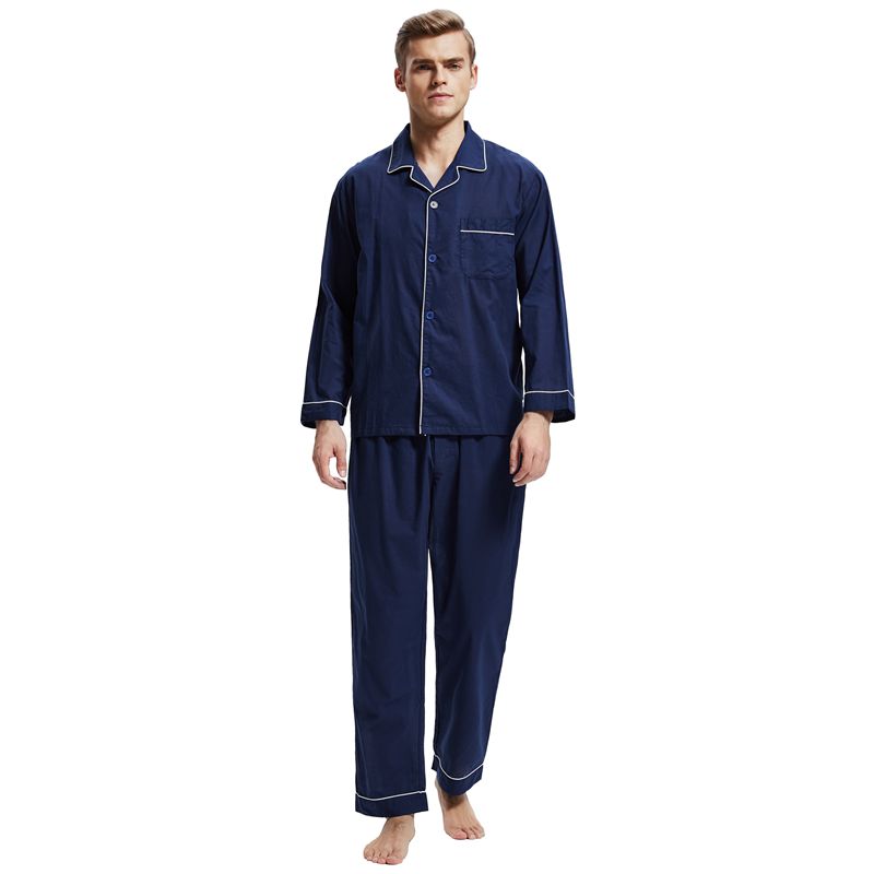 Mens Silk Satin Pajamas Pyjamas Set Sleepwear Set Loungewear-Dollar Bargains Online Shopping Australia