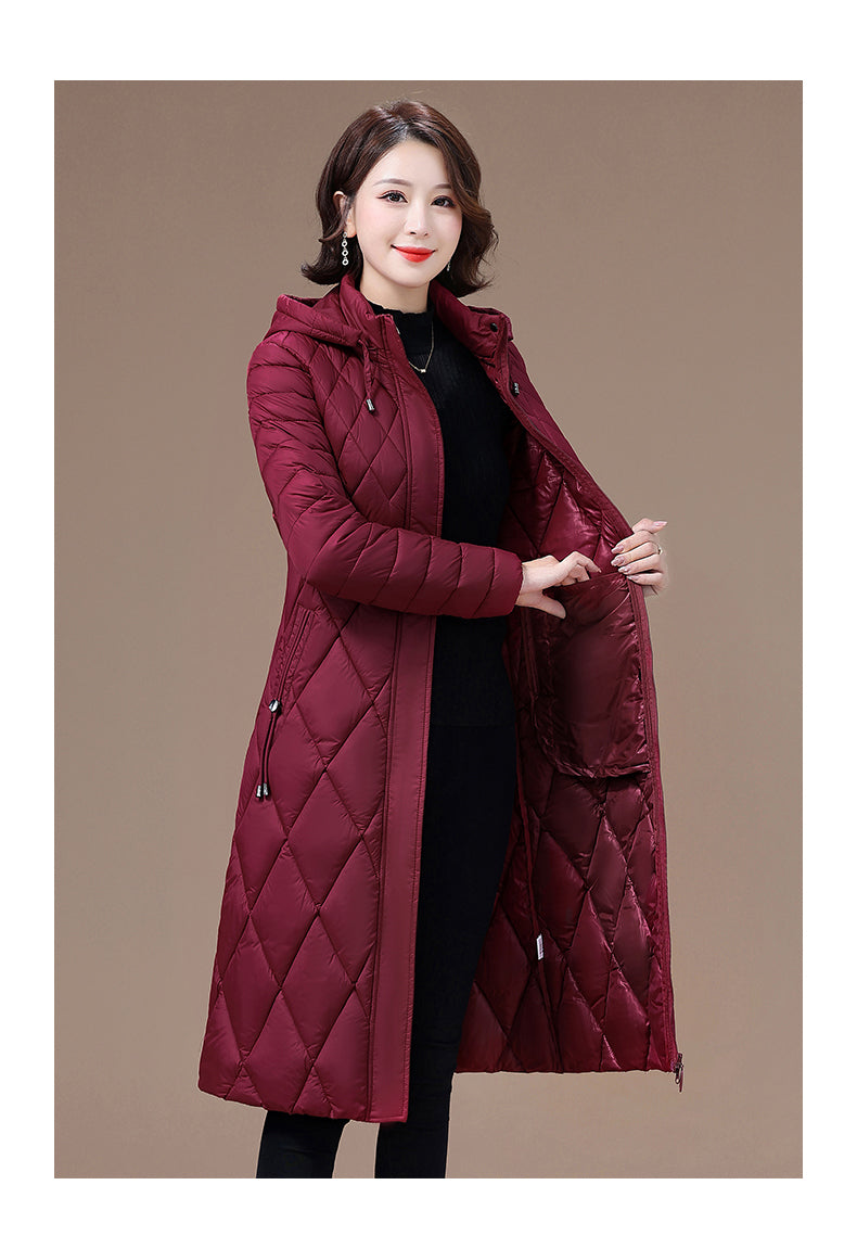 Ladies diamond quilting slim coat women padded jacket fashion jacket-Dollar Bargains Online Shopping Australia