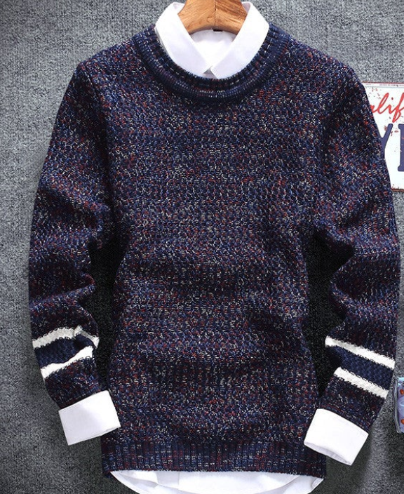 Brand Men Sweater Autumn Winter O-neck Thick Kint wear Pullover Christmas Mens Sweaters-Dollar Bargains Online Shopping Australia