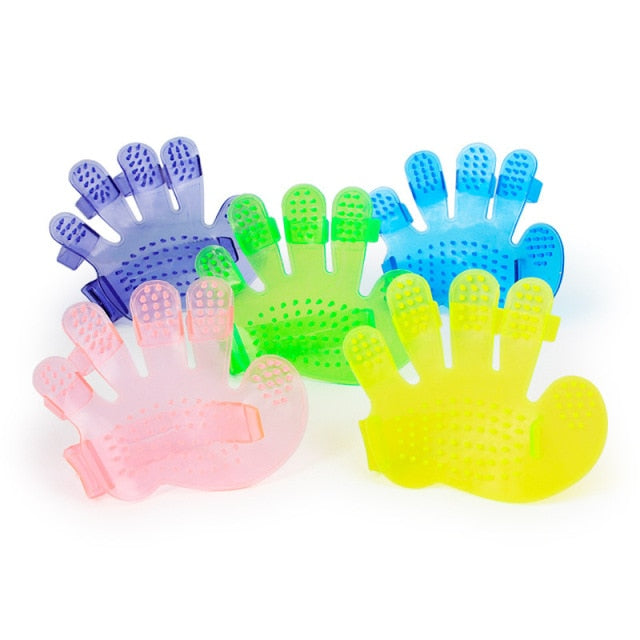 Fashion Rubber Pet Bath Brush Environmental Protection Silicone Glove for Pet Massage Pet Grooming Glove Dogs Cats Pet supplies-Dollar Bargains Online Shopping Australia