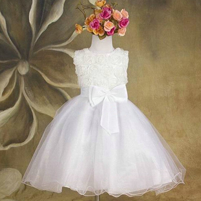 High Quality Summer Baby Girl Dress 3~7 Year Birthday Dresses for Infant Babys Girls Chirstening-Dollar Bargains Online Shopping Australia