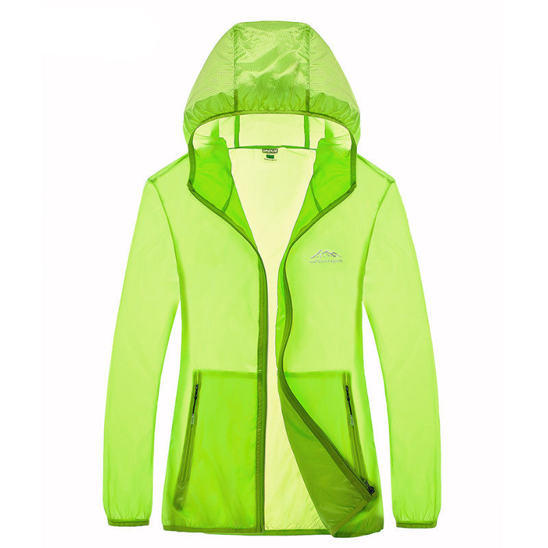 Summer fast dry skin coat hiking outdoor sports skin clothing thin breathable waterproof anti UV couple camping-Dollar Bargains Online Shopping Australia