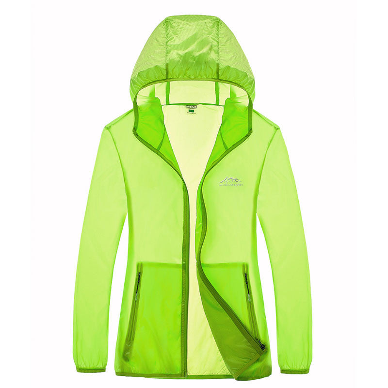 Summer fast dry skin coat hiking outdoor sports skin clothing thin breathable waterproof anti UV couple camping-Dollar Bargains Online Shopping Australia