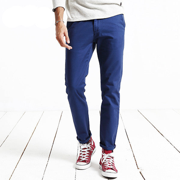 Simwood Brand Autumn Winter Fashion Slim Straight Men Casual Pants Man Pocket Trousers Plus Size KX6033-Dollar Bargains Online Shopping Australia