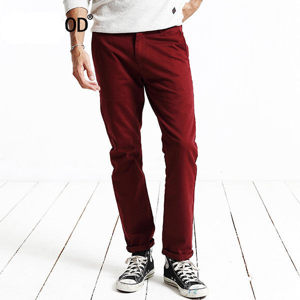 Simwood Brand Autumn Winter Fashion Slim Straight Men Casual Pants Man Pocket Trousers Plus Size KX6033-Dollar Bargains Online Shopping Australia