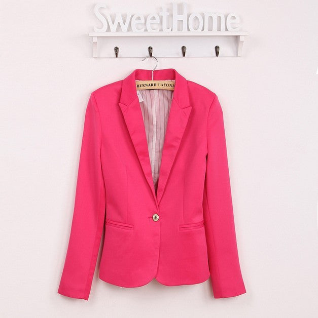 NEW blazer women suit blazer foldable brand jacket made of cotton & spandex with lining Vogue refresh blazers-Dollar Bargains Online Shopping Australia