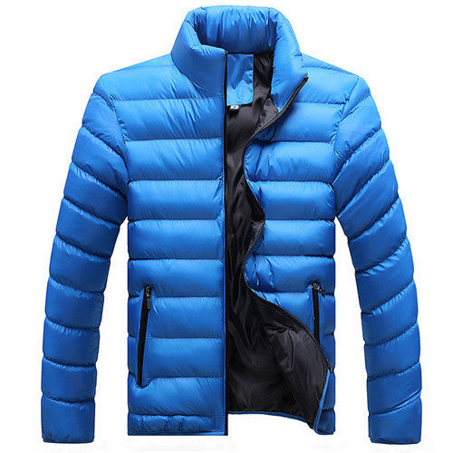 Winter Solid Men Jackets Spring Men's Cotton Blend Mens Jacket And Coats Casual Thick Outwear Plus Clothing Male 4XL YN668-Dollar Bargains Online Shopping Australia