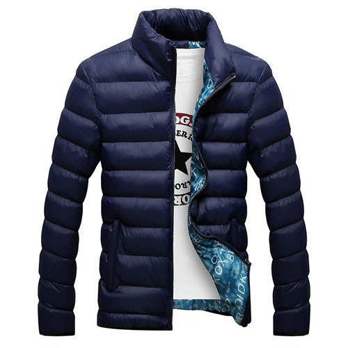 Winter Solid Men Jackets Spring Men's Cotton Blend Mens Jacket And Coats Casual Thick Outwear Plus Clothing Male 4XL YN668-Dollar Bargains Online Shopping Australia