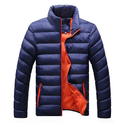 Winter Solid Men Jackets Spring Men's Cotton Blend Mens Jacket And Coats Casual Thick Outwear Plus Clothing Male 4XL YN668-Dollar Bargains Online Shopping Australia