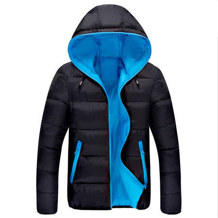 Fashion Casual winter jacket men Coat Comfortable&High Quality Jacket 3 Colors Plus Size XXXL-Dollar Bargains Online Shopping Australia