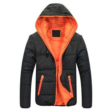 Fashion Casual winter jacket men Coat Comfortable&High Quality Jacket 3 Colors Plus Size XXXL-Dollar Bargains Online Shopping Australia