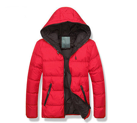 Fashion Casual winter jacket men Coat Comfortable&High Quality Jacket 3 Colors Plus Size XXXL-Dollar Bargains Online Shopping Australia