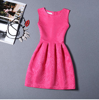 Fashion Bottoming Dress Summer Style Women Dress Vintage Printing Sexy Party Dresses vestidos Leisure Plus Size Summer Dress-Dollar Bargains Online Shopping Australia