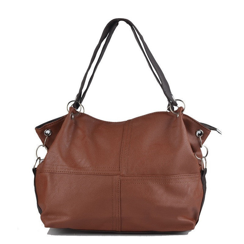 PU Leather bags women messenger bag/ Splice grafting Vintage Shoulder Crossbody Bags-Dollar Bargains Online Shopping Australia